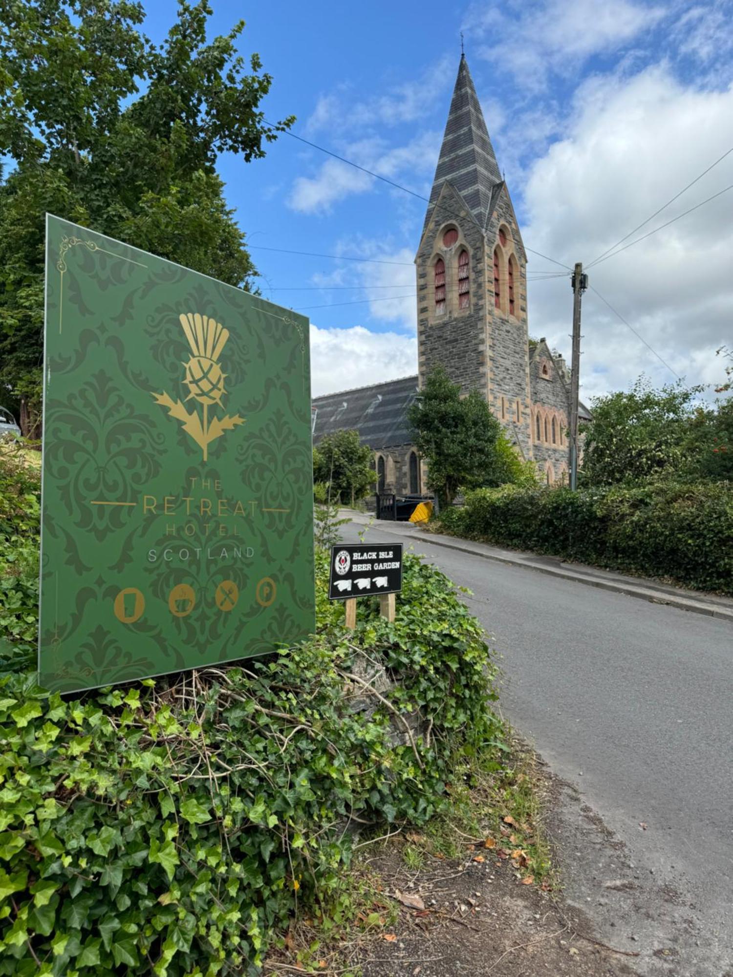 The Retreat Hotel Strathpeffer Exterior photo